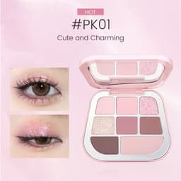 Bảng Phấn Mắt FOCALLURE Bền Màu Dưỡng Ẩm Lâu Trôi Chống Thấm Nước 9.6g 2