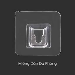 Miếng Dán Đơn Chữ U Dự Phòng,Miếng Dán Dự Phòng Kệ Dán Tường Kệ Tam Giác, Kệ Chữ Nhật  _GD888 3