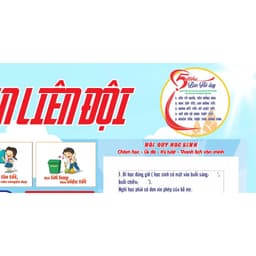 LH 3 - BẢNG TIN LIÊN ĐỘI, TRANG TRÍ PHÒNG ĐỘI, TRANG TRÍ LỚP HỌC 5