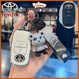 Bao Ốp Chìa Khoá Toyota Yaris Cross 2023 2024 Chất Liệu TPU Cao Cấp, Bảo Vệ Toàn Diện 1