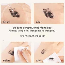 Mascara PIARA giữ mi cong lâu, chống thấm nước, làm dày dài mi 2