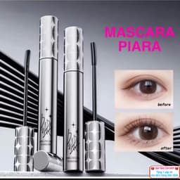 Mascara PIARA giữ mi cong lâu, chống thấm nước, làm dày dài mi 1