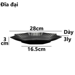 Đĩa Nhựa Phip Ngôi Sao Việt Nhật 1190/1/2/3, Đĩa Phip Đĩa Sao Dày Dặn Sang Trọng - TADAHOME 6