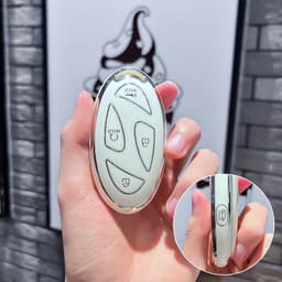Bao Ốp Chìa Khoá Hyundai SantaFe 2024-2026 Chất Liệu TPU Dẻo Bảo Vệ Smartkey Toàn Diện HongMinhAuto88 3