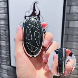 Bao Ốp Chìa Khoá Hyundai SantaFe 2024-2026 Chất Liệu TPU Dẻo Bảo Vệ Smartkey Toàn Diện HongMinhAuto88 4