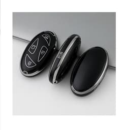 Bao Ốp Chìa Khoá Hyundai SantaFe 2024-2026 Chất Liệu TPU Dẻo Bảo Vệ Smartkey Toàn Diện HongMinhAuto88 2