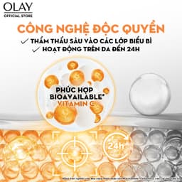 [KOL] Combo Super Serum OLAY 5IN1 Chai 30ml + Kem Dưỡng Luminous Niacinamide & Vitamin C Mờ Thâm Dưỡng Sáng Da 50G 7