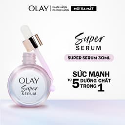 [KOL] Combo Super Serum OLAY 5IN1 Chai 30ml + Kem Dưỡng Luminous Niacinamide & Vitamin C Mờ Thâm Dưỡng Sáng Da 50G 2