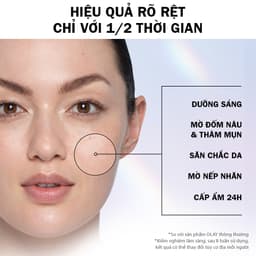 [KOL] Combo Super Serum OLAY 5IN1 Chai 30ml + Kem Dưỡng Luminous Niacinamide & Vitamin C Mờ Thâm Dưỡng Sáng Da 50G 4