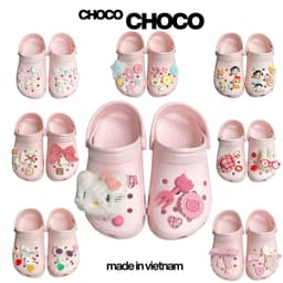 Dép Sục Quai Hậu (KHÔNG CHỮ) Hồng Pastel Xinh Dễ Thương Êm Chân Size 36-39 HỖ TRỢ ĐỔI SIZE CHOCO CHOCO STORE 1