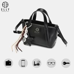[Tặng hộp 20.10] Túi xách nữ ELLY EL396 da tổng hợp đeo vai đeo chéo xách tay thời trang cao cấp 6