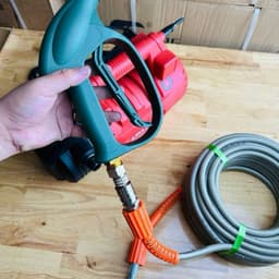 Bộ Khớp Nối Nhanh Chống Xoặn Inox Tự Gài Ren 22mm Lắp Máy Rửa Xe (NỔI NHANH CHỐNG XOĂN TỰ GÀI 22) 3