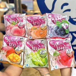 [NHẬT BẢN] THẠCH TRÁI CÂY AGURI Konjac Jelly - Giàu Chất Xơ Hỗ Trợ Tiêu Hóa Cho Bé 3