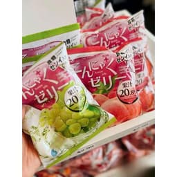 [NHẬT BẢN] THẠCH TRÁI CÂY AGURI Konjac Jelly - Giàu Chất Xơ Hỗ Trợ Tiêu Hóa Cho Bé 5