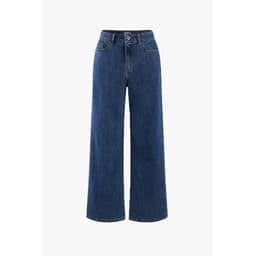 Quần jeans nữ dáng suông vừa GENVIET JEANS chất vải mềm mịn thấm hút tốt phong cách basic dễ phối đồ 9177 6