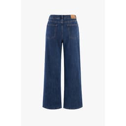 Quần jeans nữ dáng suông vừa GENVIET JEANS chất vải mềm mịn thấm hút tốt phong cách basic dễ phối đồ 9177 7