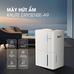Máy Hút Ẩm KALITE Drysense-A9 - Công Nghệ Ion Âm Giảm Âu Lo - Dung Tích Bình Chứa Lớn 5L 2