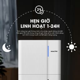 Máy Hút Ẩm KALITE Drysense-A9 - Công Nghệ Ion Âm Giảm Âu Lo - Dung Tích Bình Chứa Lớn 5L 3