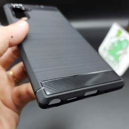 Ốp Lưng Chống Sốc cho SS Galaxy Note10 / Note 10 6.3" Vân 3D Carbon Phay Xước 7