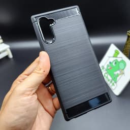 Ốp Lưng Chống Sốc cho SS Galaxy Note10 / Note 10 6.3" Vân 3D Carbon Phay Xước 5