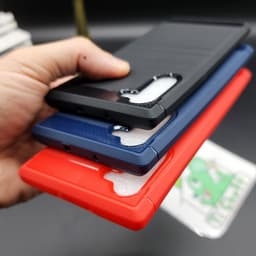 Ốp Lưng Chống Sốc cho SS Galaxy Note10 / Note 10 6.3" Vân 3D Carbon Phay Xước 3