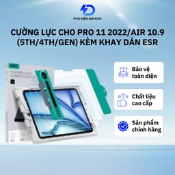 Miếng dán cường lực ESR kèm khay dán dành cho Pro 11 inch / Air 4th / Air 5th - Hàng chính hãng 1