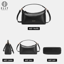Túi Xách Nữ ELLY EL394 Cao Cấp Đeo Chéo Đeo Vai Xách Tay Thời Trang Thanh Lịch Hot Trend 4