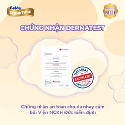 Tã Bỉm Nhật Goldgi Signature Ngừa Hăm, Siêu Êm Mềm Cho Làn Da Nhạy Cảm 1 Bịch 7