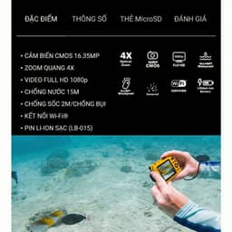 Máy ảnh Compact PACK Kodak Pixpro WPZ2 Chống nước, Chống va đập 5