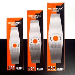 Lưỡi dao cắt cỏ Mitsuyama (Mitsusaika) xịn, dài 30-35-40cm kiểu vuông/vát 3
