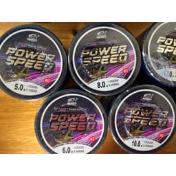 Cước câu cá POWER SPEEO 1000m vô máy. Mượt - min - quăng xa -Chống bung - tải cao . 8