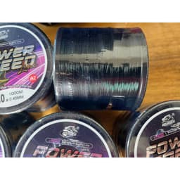 Cước câu cá POWER SPEEO 1000m vô máy. Mượt - min - quăng xa -Chống bung - tải cao . 7