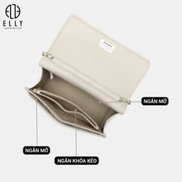 [TẶNG HỘP 20.10] Túi xách nữ thời trang ELLY EL95 đeo chéo đeo vai cao cấp chính hãng 6