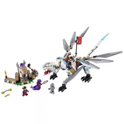 [ Có Sẵn ] Đồ chơi mô hình xếp hình nhân vật NJ Titanium Dragon Zane - 360pcs 3