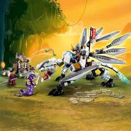 [ Có Sẵn ] Đồ chơi mô hình xếp hình nhân vật NJ Titanium Dragon Zane - 360pcs 4