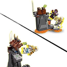 [ Có Sẵn ] Đồ chơi mô hình xếp hình nhân vật NJ Zane Mino Creature - 616pcs 4