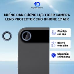 Miếng dán cường lực cho camera - Tiger Camera Lens Protector cho 17 Air - Hàng chính hãng 1