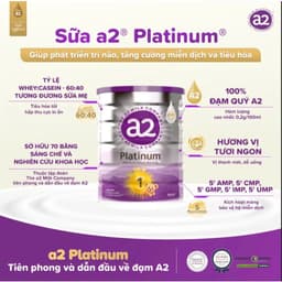 [Date 2028] Lon bé 400g_ Sữa công thức tăng trưởng A2 Platinum 2