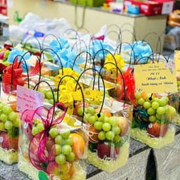 Túi mica trong suốt  đựng bánh kt 20 x 10 cao 20cm 9