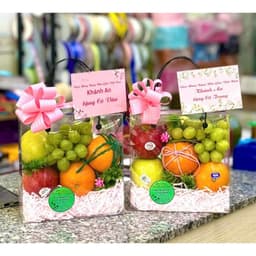 Túi mica trong suốt  đựng bánh kt 20 x 10 cao 20cm 6