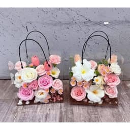 Túi mica trong suốt  đựng bánh kt 20 x 10 cao 20cm 7