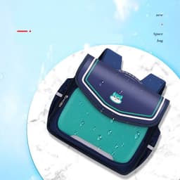 Balo chống gù cặp ngang kiểu Anh học sinh đi học tiểu học chống thấm nước, cặp sách lớp 1 - 5 tiểu học 4