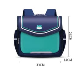 Balo chống gù cặp ngang kiểu Anh học sinh đi học tiểu học chống thấm nước, cặp sách lớp 1 - 5 tiểu học 8