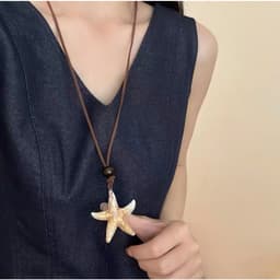 Vòng Cổ Dây Chuyền Ngôi Sao To Phong Cách Hàn Quốc - Quà Tặng Vibe Ocean Charm, Xinh, Phong Cách Hàn Quốc 7