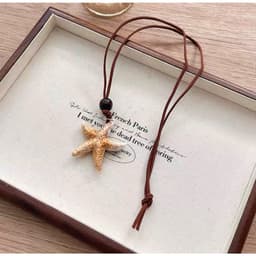 Vòng Cổ Dây Chuyền Ngôi Sao To Phong Cách Hàn Quốc - Quà Tặng Vibe Ocean Charm, Xinh, Phong Cách Hàn Quốc 8