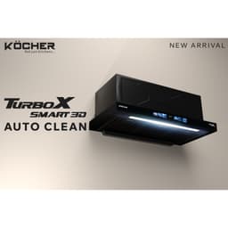 Máy hút mùi Kocher Turbo Smart 3D X3D-350D Auto Clean - Tự động làm sạch, Vẫy tay, Hẹn giờ, Bảo hành 3 năm 6
