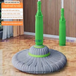 Cây Chổi Lau Nhà Tự Vắt, Chổi Lau Nhà Có Ống Vắt Nước Thế Hệ Mới, Cây Lau Nhà Đa Năng 1