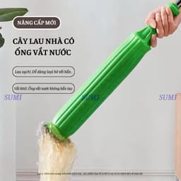Cây Chổi Lau Nhà Tự Vắt, Chổi Lau Nhà Có Ống Vắt Nước Thế Hệ Mới, Cây Lau Nhà Đa Năng 2