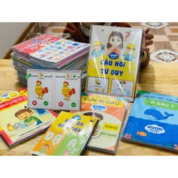 ( TẬP DÙNG THỬ - SALE THANH LÝ ) Thẻ flash Dạy bé tập nói EVON 2