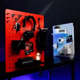 Bảng treo đồ HyperWork PG02, phụ kiện setup bàn làm việc, thép chống rỉ set - Hàng Chính Hãng 7